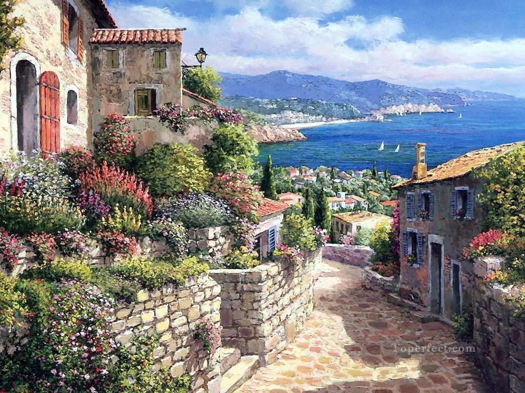 mt021 Aegean Mediterranean Oil Paintings